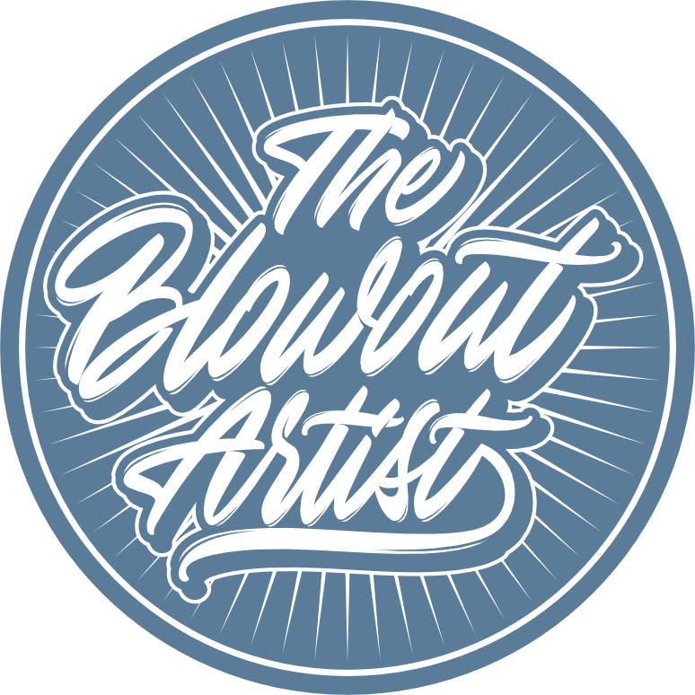 The Blowout Artist logo