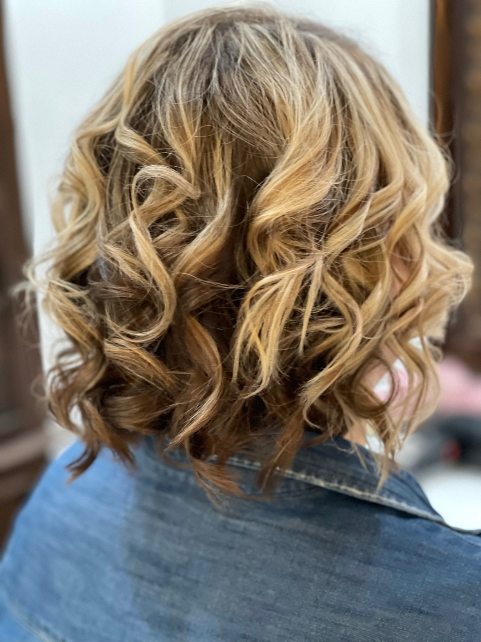 Client hairstyle from The Blowout Artist Instagram